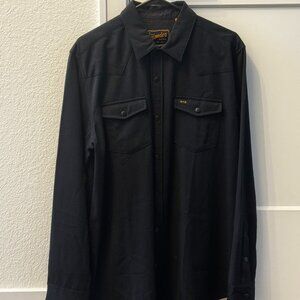 Howler Bros Snap-Front Western Shirt – Black – Men’s L